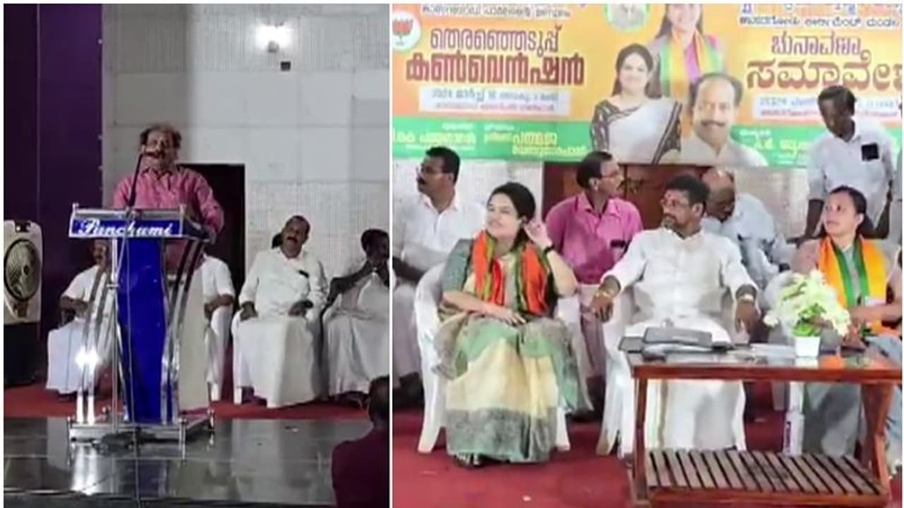 ഉദ്ഘാടനവും ജയ് വിളിയും പത്മജയ്ക്ക്; നീരസം പ്രകടിപ്പിച്ച് ബിജെപി നേതാവ് സികെ പത്മനാഭൻ