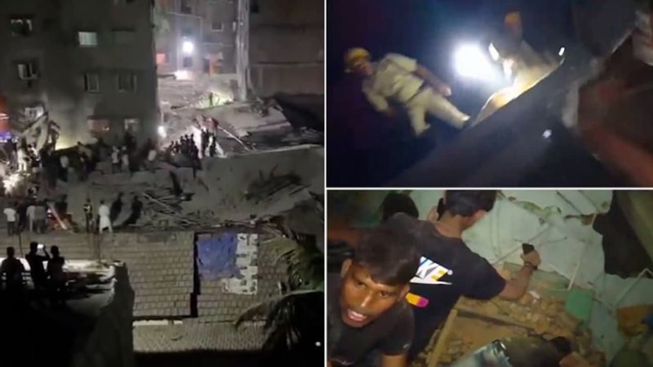 West Bengal: Five storey under construction building collapses in Kolkata, 13 rescued