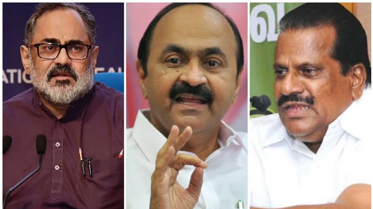 'ആരോപണം തെറ്റെങ്കിൽ കേസെടുക്കൂ'; ഇപിയും രാജീവ് ചന്ദ്രശേഖറും തമ്മിൽ ബിസിനസ് ബന്ധമുണ്ടെന്ന് ആവർത്തിച്ച് സതീശൻ 'ആരോപണം തെറ്റെങ്കിൽ കേസെടുക്കൂ'; ഇപിയും രാജീവ് ചന്ദ്രശേഖറും തമ്മിൽ ബിസിനസ് ബന്ധമുണ്ടെന്ന് ആവർത്തിച്ച് സതീശൻ