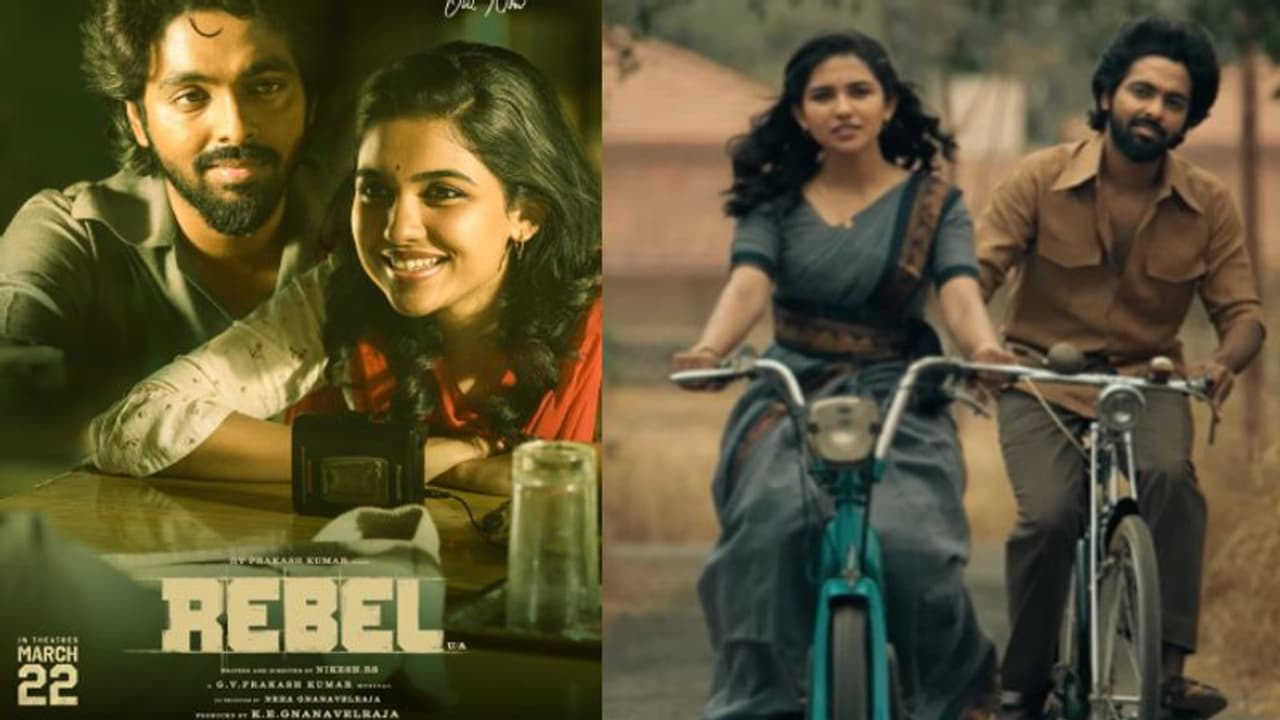 Rebel Review : சோலோவாக ரிலீஸ் ஆன ஜிவி பிரகாஷின் ‘ரெபல்’ படம் சூப்பரா? சுமாரா? முழு விமர்சனம் இதோ