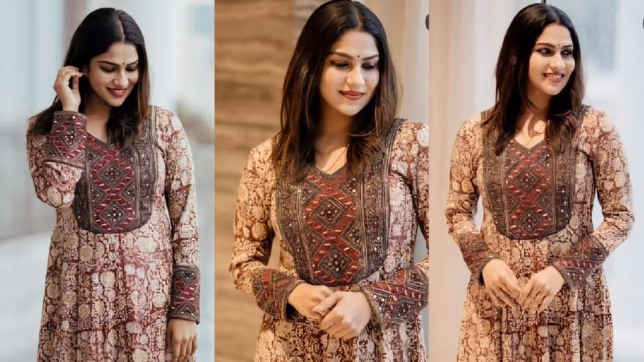 നാടൻ ലുക്കിൽ സുന്ദരിയായി സ്വാസിക; ചിത്രങ്ങൾ