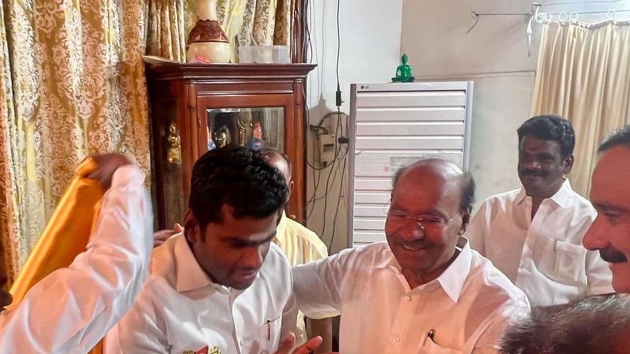 Bjp Pmk Alliance : ராமதாஸை சந்தித்த அண்ணாமலை... பாமகவிற்கு 10 தொகுதி ஒதுக்கீடு