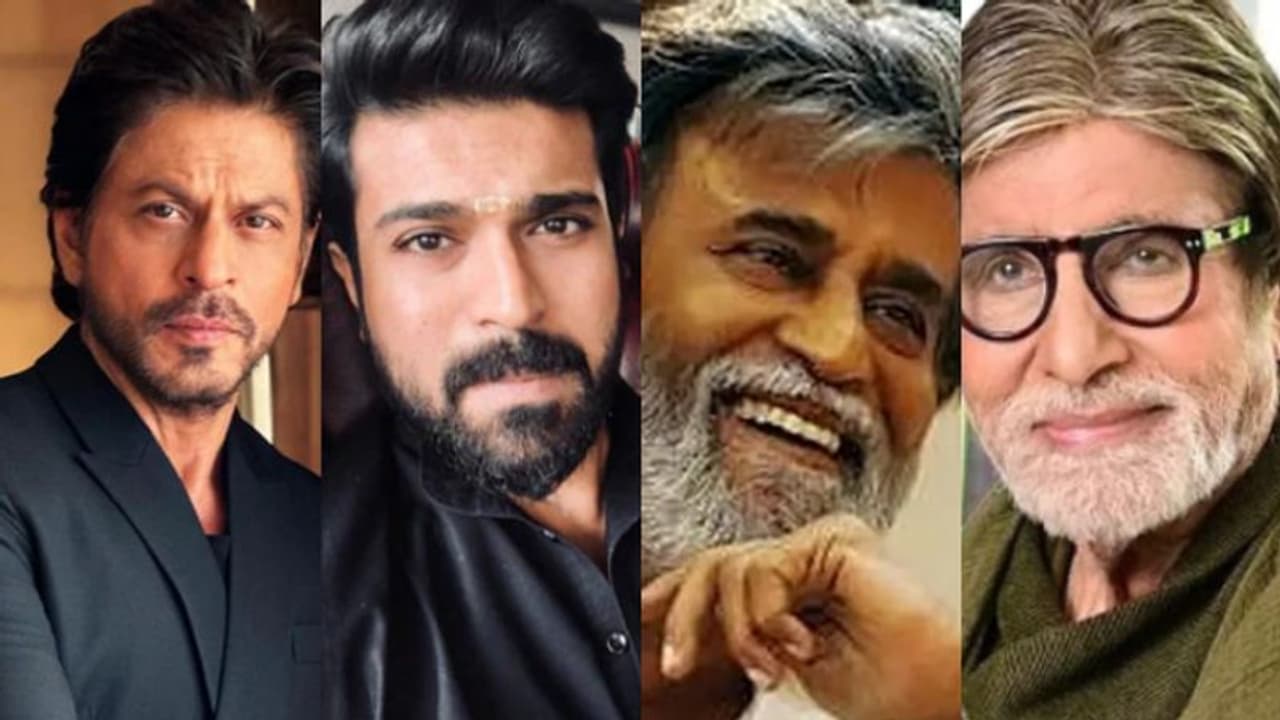 ഇന്ത്യൻ നടൻമാരില്‍ സമ്പത്തില്‍ ഒന്നാമൻ ആര്?, ഞെട്ടിക്കുന്ന ആസ്‍തിയുമായി തെന്നിന്ത്യയുടെ രജനികാന്തും രാം ചരണും