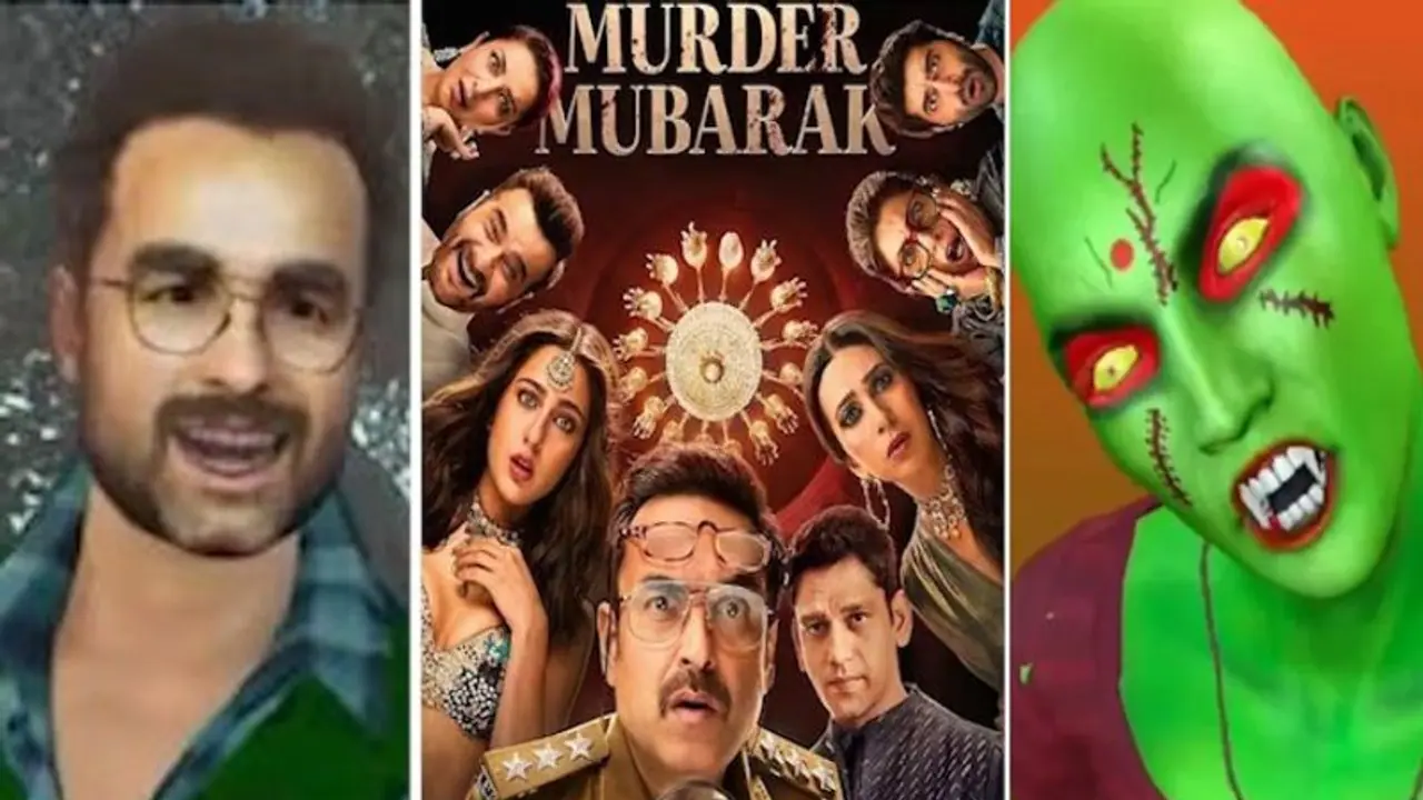 Instagram star 'Ganji Chudail' promotes 'Murder Mubarak'; Vijay Varma shocked (WATCH)