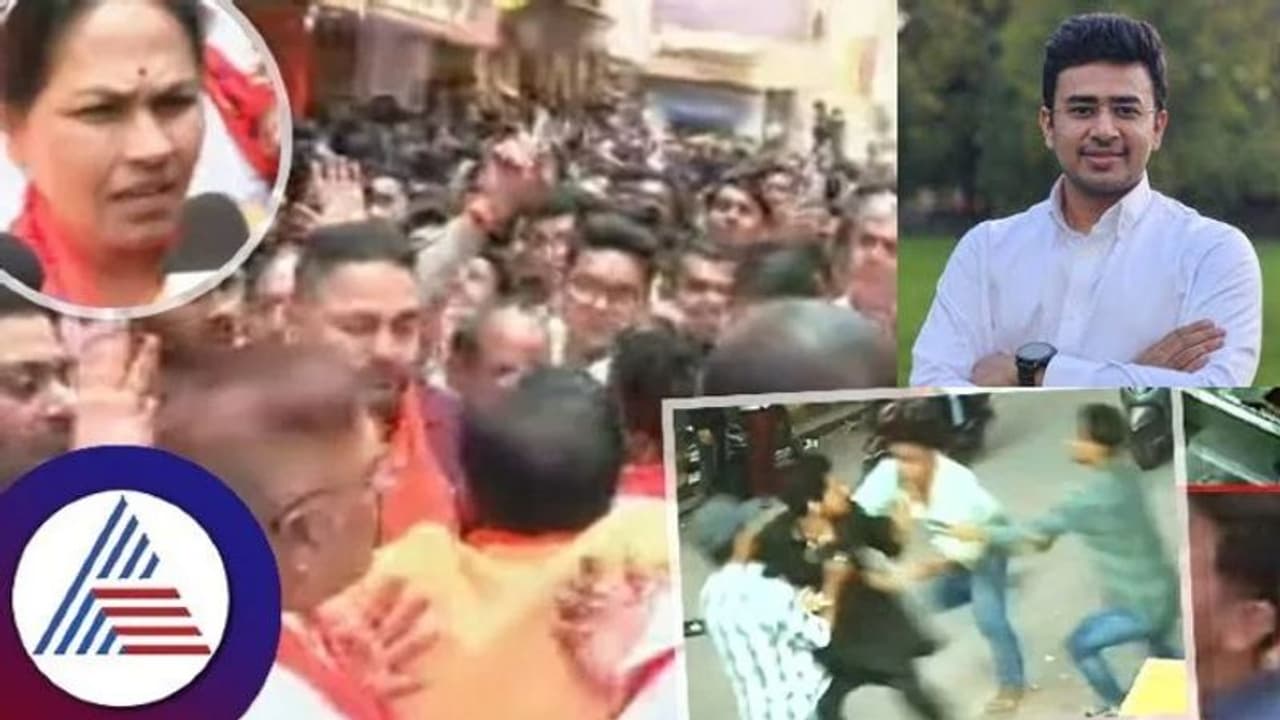 Hanuman Chalisa row: MPs Shobha Karandlaje, Tejasvi Surya detained amid BJP protest over shopkeeper assault