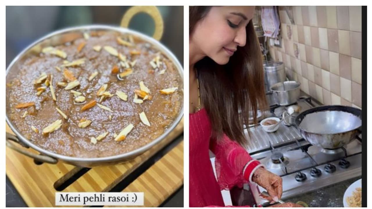 Kriti Kharbanda shares pictures of 'Pehli Rasoi'; makes THIS dish for the special occasion Kriti Kharbanda shares pictures of 'Pehli Rasoi'; makes THIS dish for the special occasion