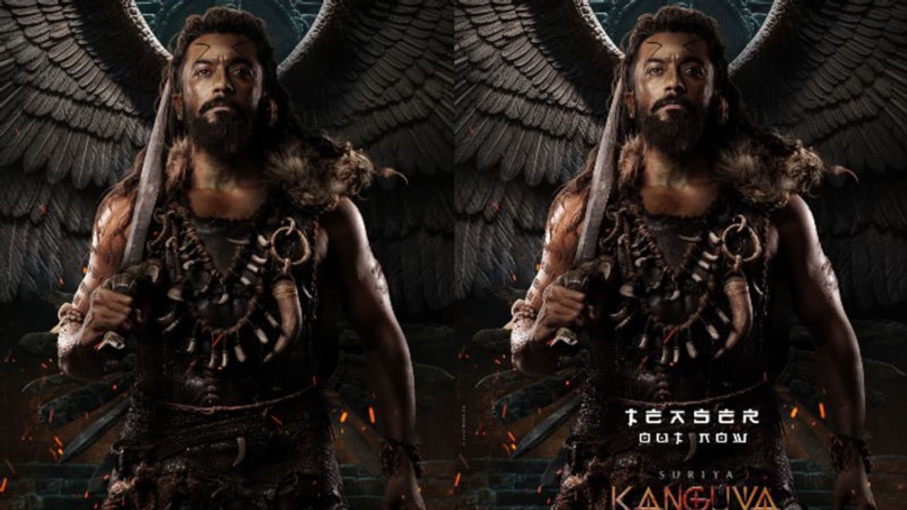 `కంగువా` టీజర్‌ విజువల్‌ వండర్‌.. సూర్య, బాబీ డియోల్‌ల విశ్వరూపం.. 