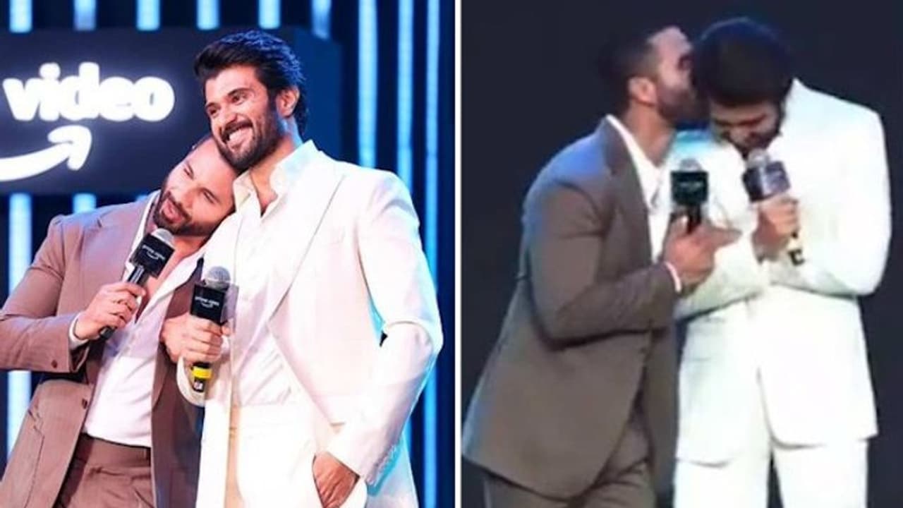 Here's what happened when Arjun Reddy, aka Vijay Deverakonda, met Kabir Singh aka Shahid Kapoor WATCH Here's what happened when Arjun Reddy, aka Vijay Deverakonda, met Kabir Singh aka Shahid Kapoor WATCH