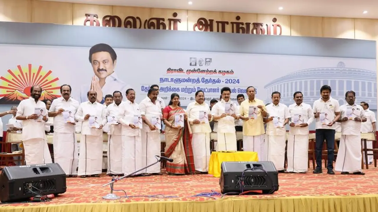 Lok Sabha elections 2024: DMK renominates sitting MPs, including Kanimozhi, TR Baalu, and more