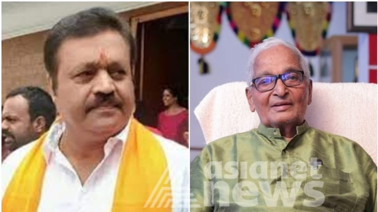 'ആരുടെയും അനുവാദം നോക്കേണ്ട'; സുരേഷ് ഗോപിയെ വീട്ടിലേക്ക് സ്വാഗതം ചെയ്ത് കലാമണ്ഡലം ഗോപി