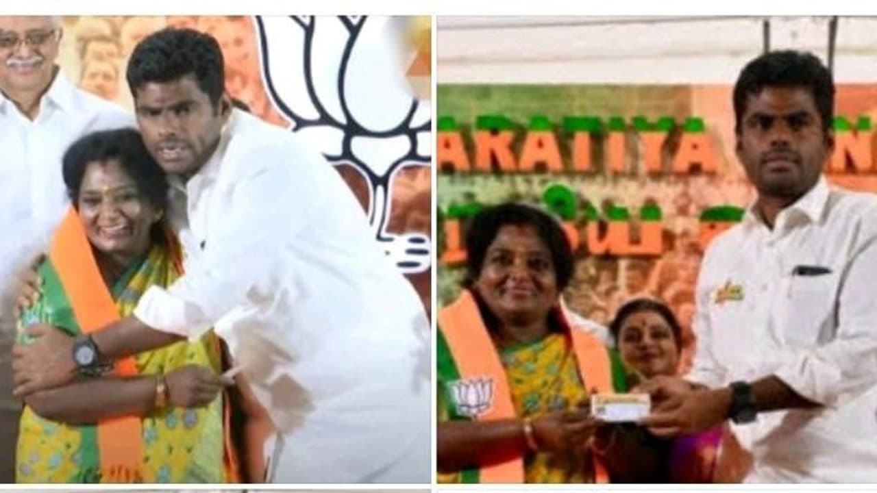 மீண்டும் பாஜக.. அரசியல் களத்தில் அதிரடியாக இறங்கிய தமிழிசை ஆரத்தழுவி வரவேற்ற அண்ணாமலை