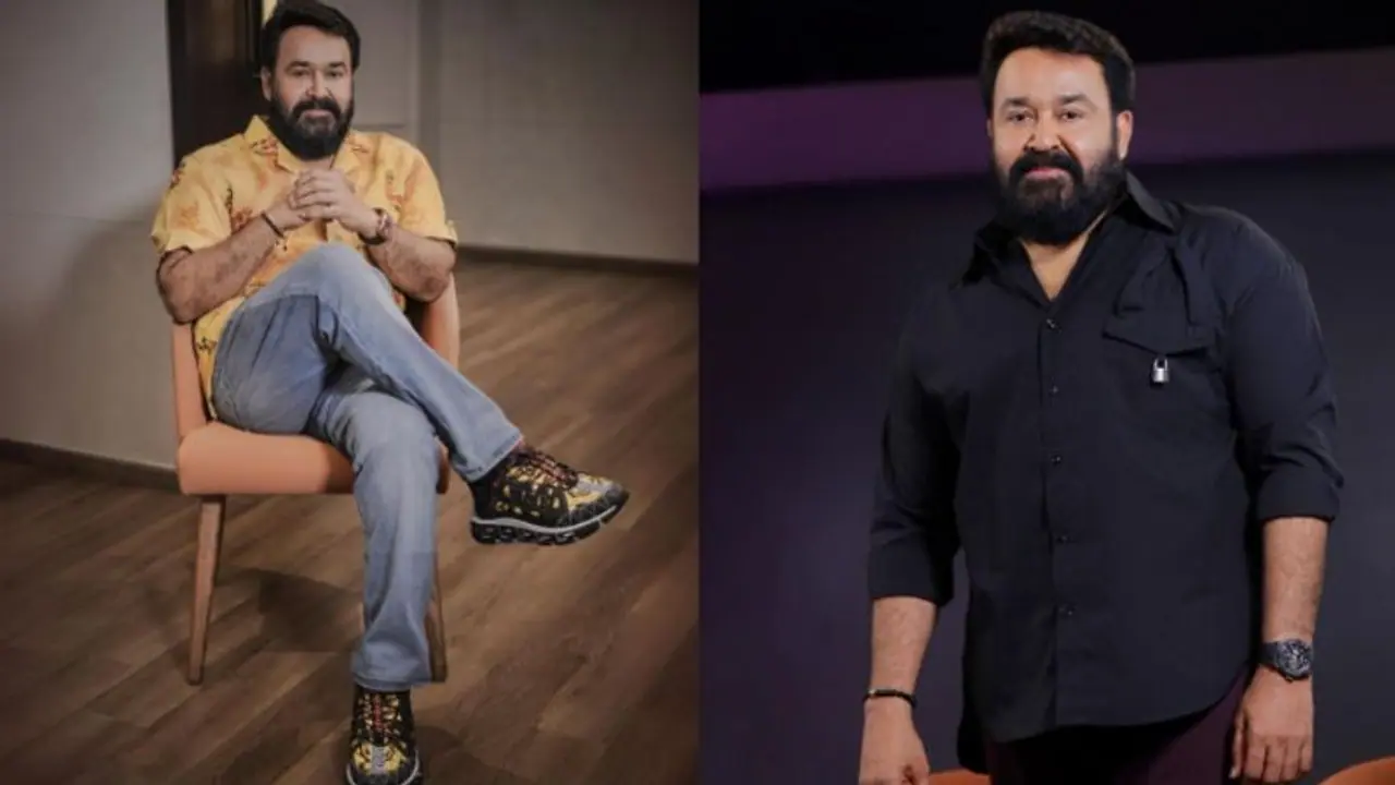 Mohanlal prays at Tirumala Temple, Andhra Pradesh alongside film announcement