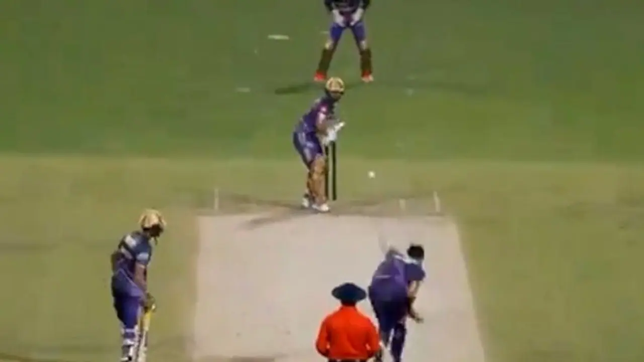 IPL 2024: Rinku Singh smashes Mitchell Starc for a huge six in KKR's warm up match (WATCH) IPL 2024: Rinku Singh smashes Mitchell Starc for a huge six in KKR's warm up match (WATCH)