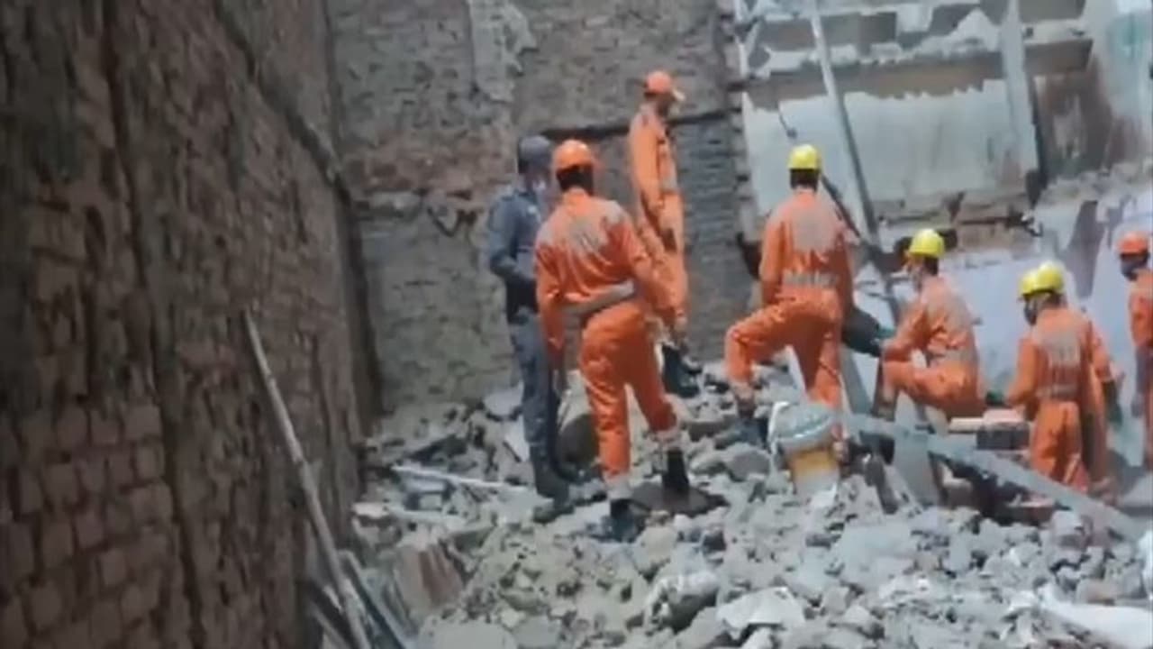 Delhi building collapse: 2 dead, one injured as two storey building collapses in Kabir Nagar