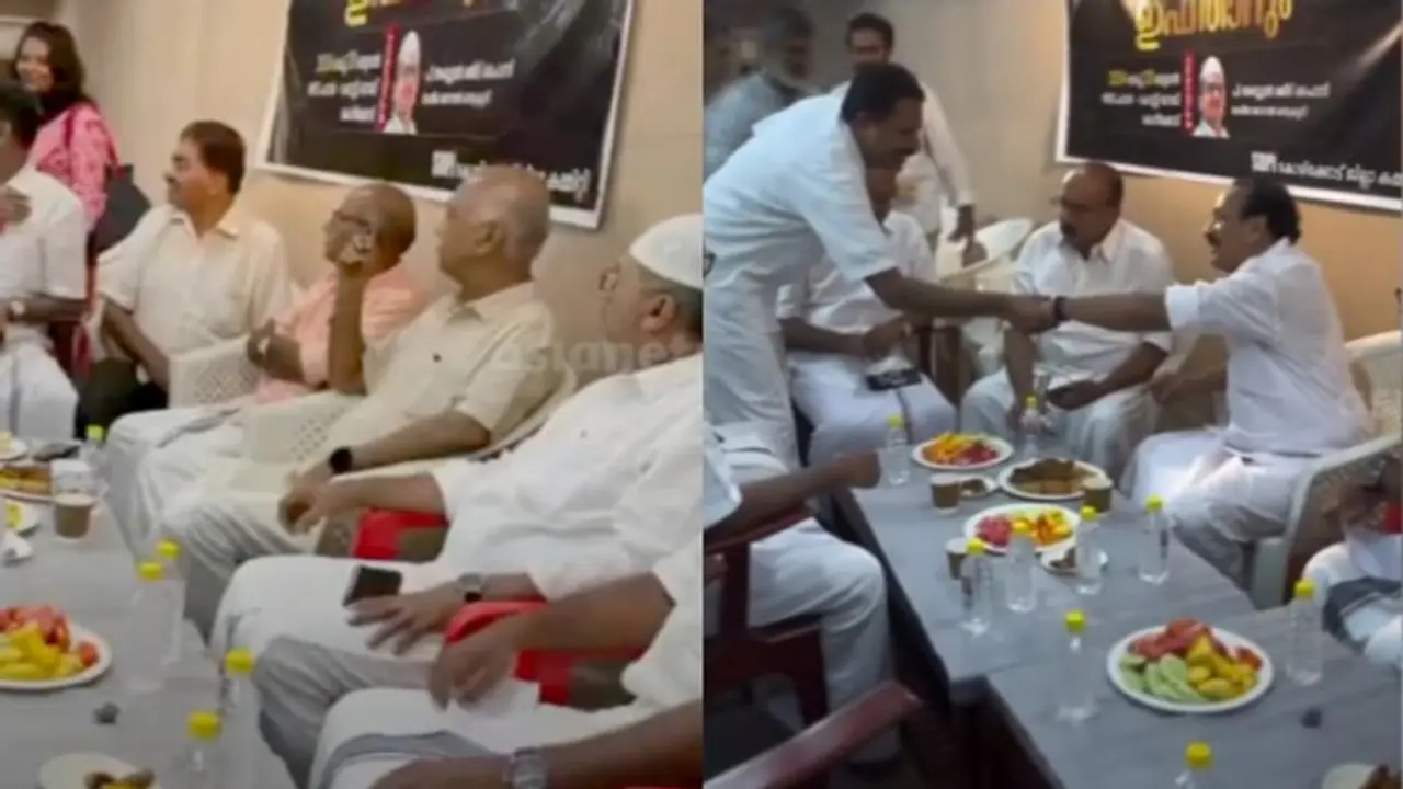 എസ്ഡിപിഐ ഇഫ്താർ സംഗമം: തീവ്രവാദ സംഘടനകളുമായി ഇടത്, വലത് സഖ്യമെന്ന് ബിജെപി, എല്ലാം വർഗീയമാക്കുന്നുവെന്ന് മറുപടി