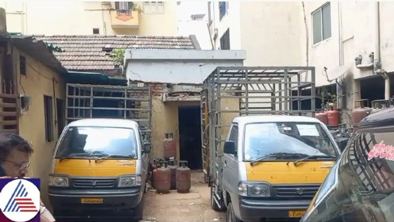 Bengaluru: Blaze engulfs Mavalli area as gas leak ignites cylinder storage facility