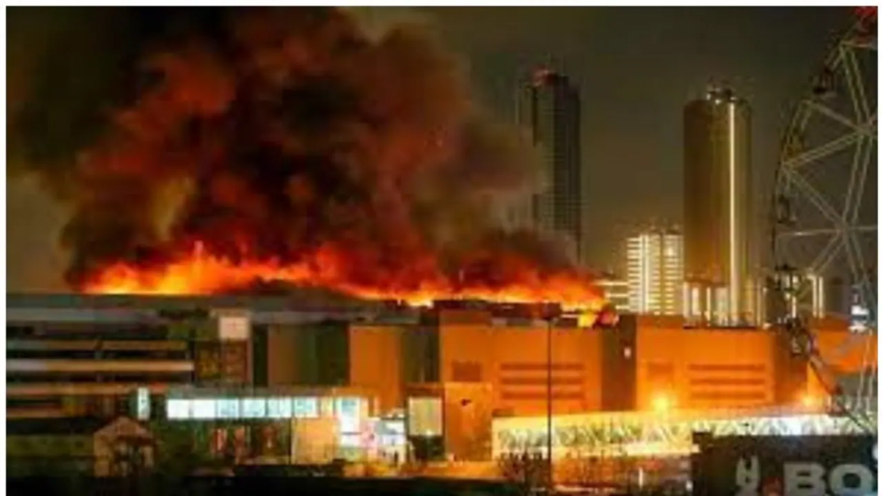 ರಷ್ಯಾ ಮ್ಯೂಸಿಕ್ ಕನ್ಸರ್ಟ್ ಹಾಲ್ ಮೇಲೆ ಭಾರೀ ಉಗ್ರರ ದಾಳಿ, 60 ಜನರ ಬಲಿ!