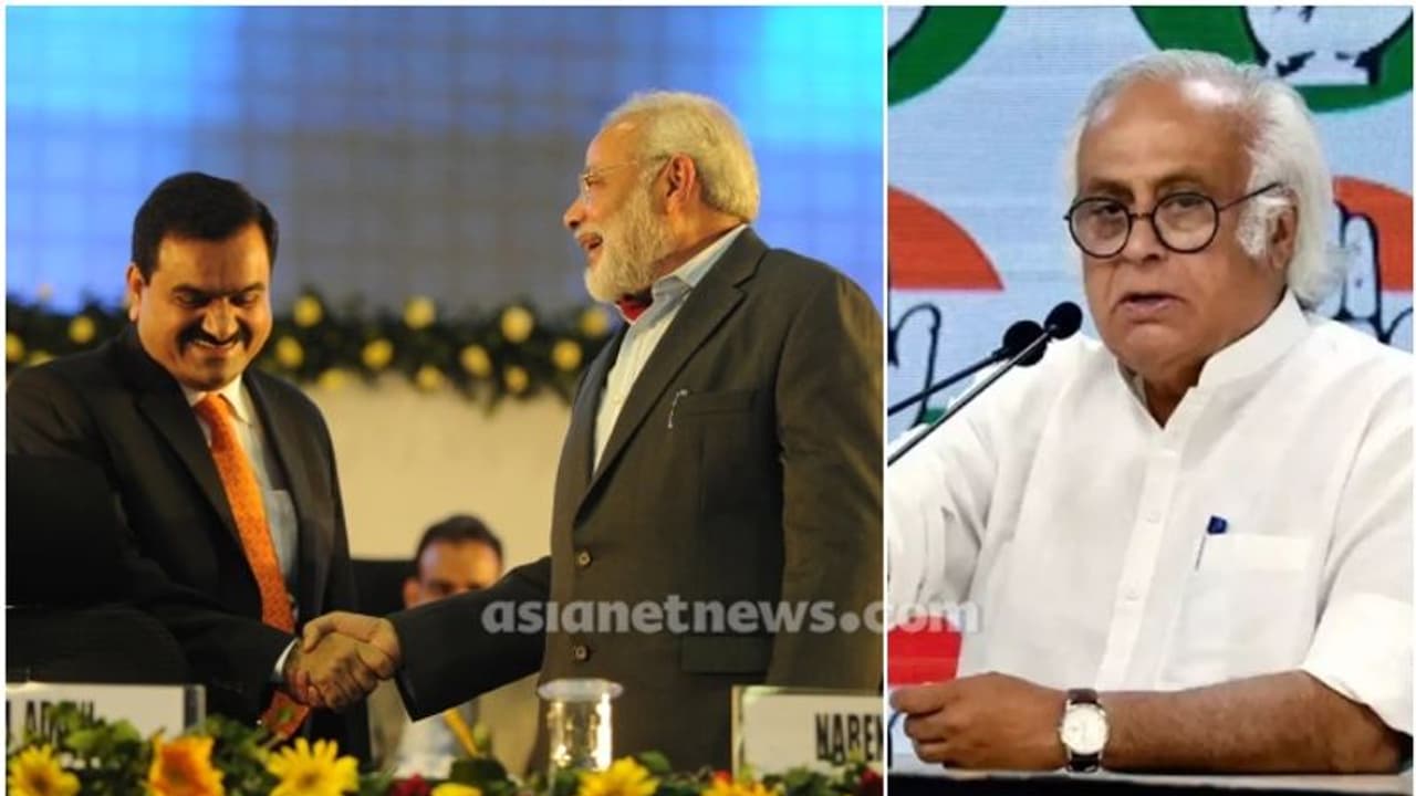 സംഭാവന നൽകിയത് മോദി+അദാനി=മോദാനി കമ്പനികൾ, അദാനിക്ക് നേരിട്ട് പങ്കില്ലെന്നേയുളളു അന്വേഷണം വേണം: ജയ്റാം രമേശ് 