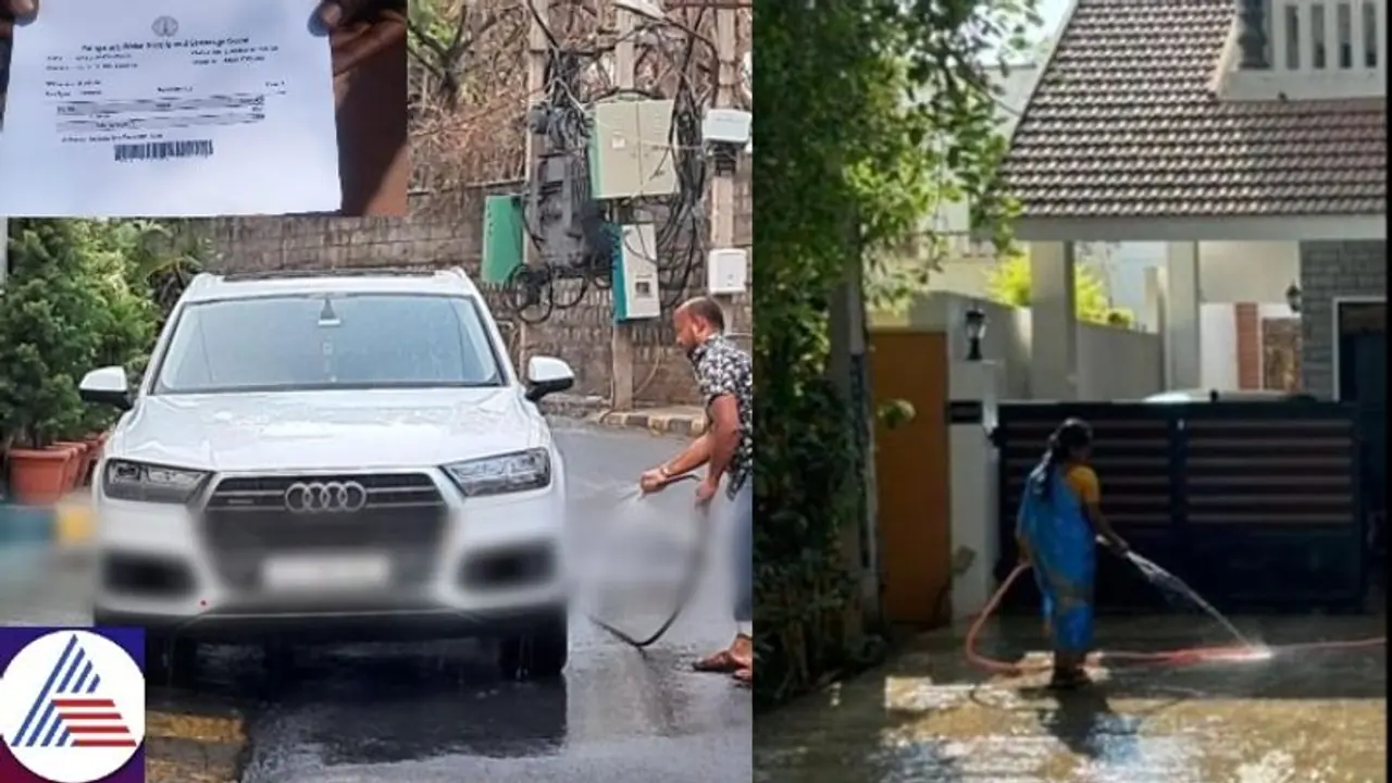 Bengaluru water crisis: Residents fined Rs 5000 for wasting Cauvery water in car wash Bengaluru water crisis: Residents fined Rs 5000 for wasting Cauvery water in car wash