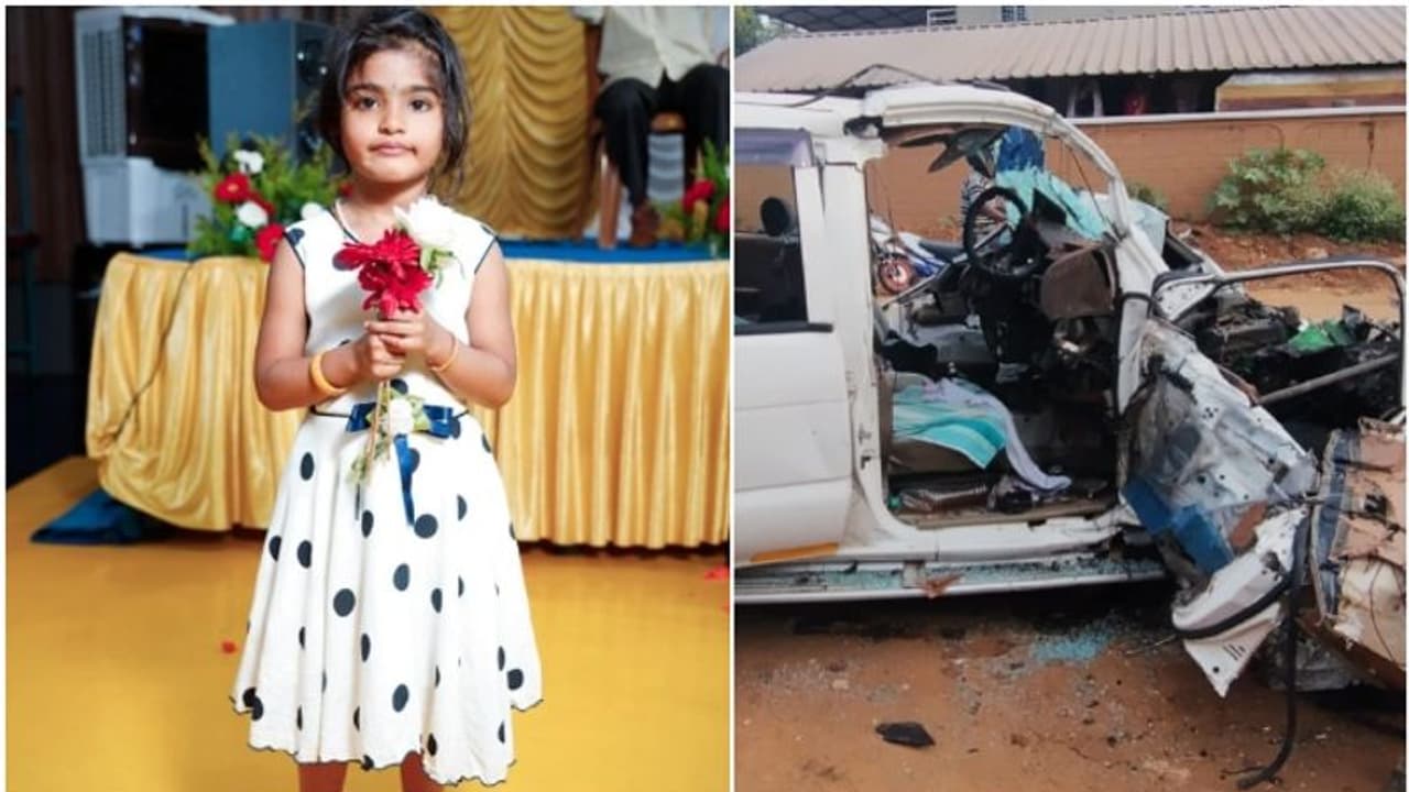 മലയാറ്റൂരിൽ നിന്നും മടങ്ങിയ കാറും കെഎസ്ആർടിസിയും കൂട്ടിയിടിച്ചു; ആറ് വയസുകാരി മരിച്ചു, 5 പേർക്ക് പരിക്ക് മലയാറ്റൂരിൽ നിന്നും മടങ്ങിയ കാറും കെഎസ്ആർടിസിയും കൂട്ടിയിടിച്ചു; ആറ് വയസുകാരി മരിച്ചു, 5 പേർക്ക് പരിക്ക്