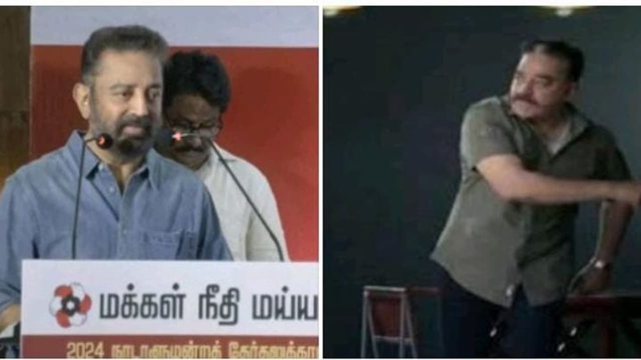 டிவி மீது ரிமோட் எடுத்து அடித்துவிட்டு.. இப்போ அங்கேயே போய் சேர்ந்தது ஏன்.? கமல்ஹாசன் விளக்கம்