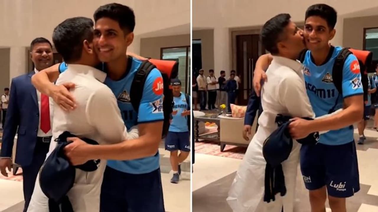 IPL 2024: Shubman Gill gets hugs and kisses from family after winning first match as GT captain (WATCH)
