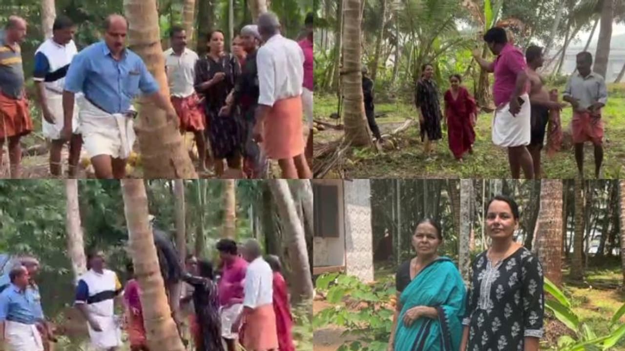 'പിണറായിയാണ് നാട് ഭരിക്കുന്നതെന്ന് ഓർത്തോ!' പറമ്പിൽ നിന്ന് തേങ്ങ പറിക്കുന്നതിന് വയോധികക്ക് സിപിഎം വിലക്ക് 'പിണറായിയാണ് നാട് ഭരിക്കുന്നതെന്ന് ഓർത്തോ!' പറമ്പിൽ നിന്ന് തേങ്ങ പറിക്കുന്നതിന് വയോധികക്ക് സിപിഎം വിലക്ക്