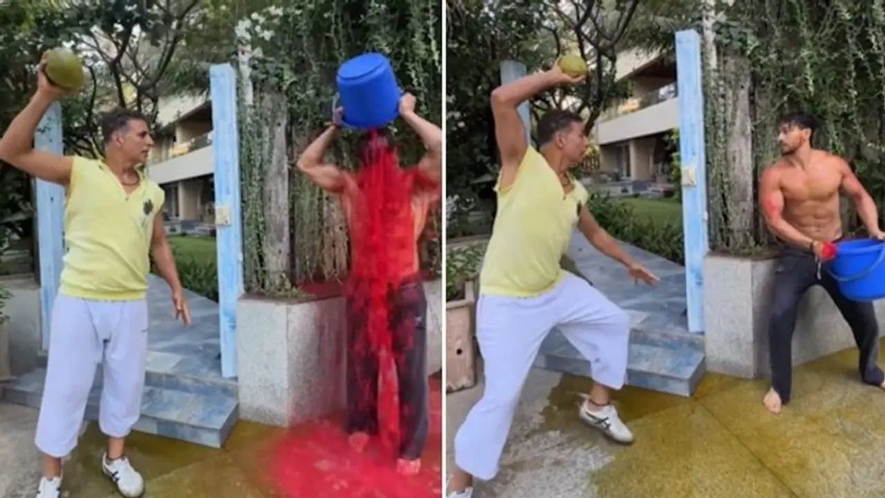 Holi 2024: 'Bade Miyan Chote Miyan' stars Akshay Kumar, Tiger Shroff's latest video is hilarious WATCH Holi 2024: 'Bade Miyan Chote Miyan' stars Akshay Kumar, Tiger Shroff's latest video is hilarious WATCH