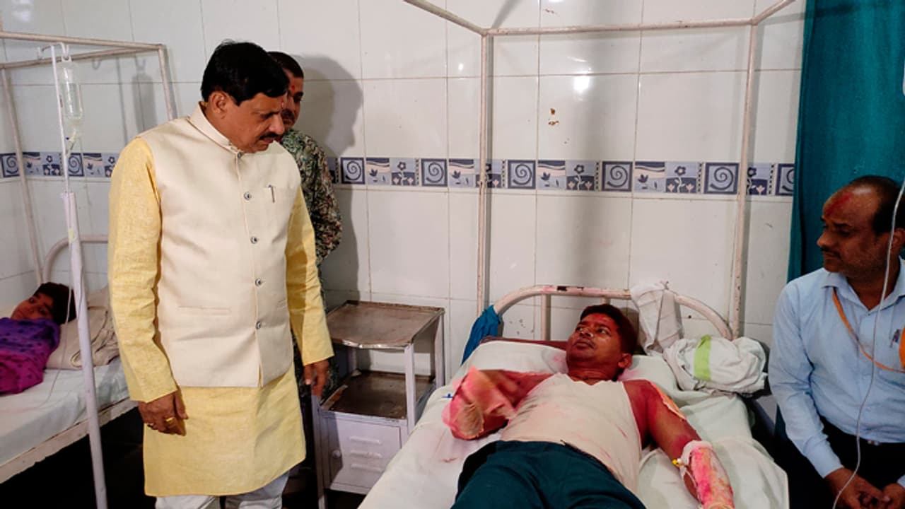 Mohan Yadav meet mahakal temple incident injured