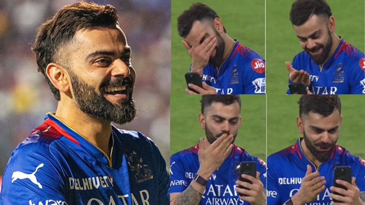 ఆర్సీబీ గెలుపు త‌ర్వాత అనుష్క‌, వామికా, అకాయ్ ల‌తో కింగ్ కోహ్లీ వీడియో కాల్.. ఎంత క్యూట్ గా ఉందో.. !