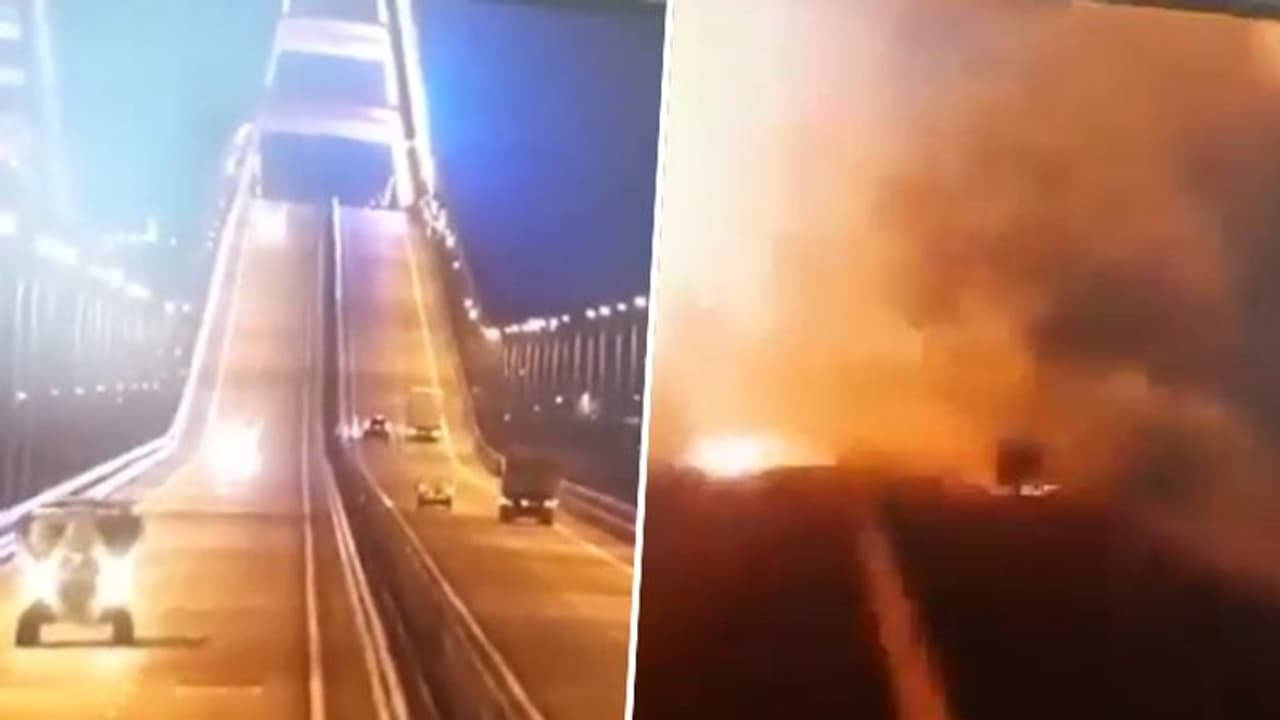 Francis Scott Key Bridge collapse: 'Mass casualties' feared as new video shows dramatic explosion (WATCH)