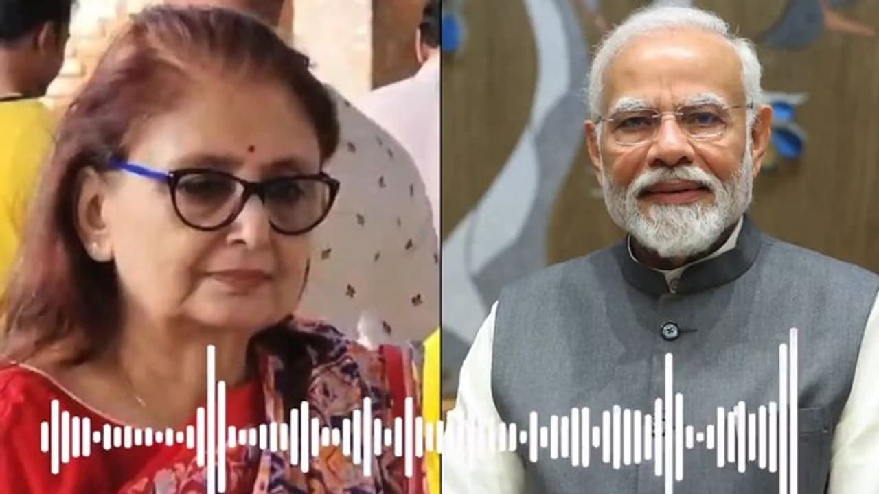PM Modi dials BJP's Amrita Roy; assures money looted, attached by ED will be returned to Bengal's poor LISTEN