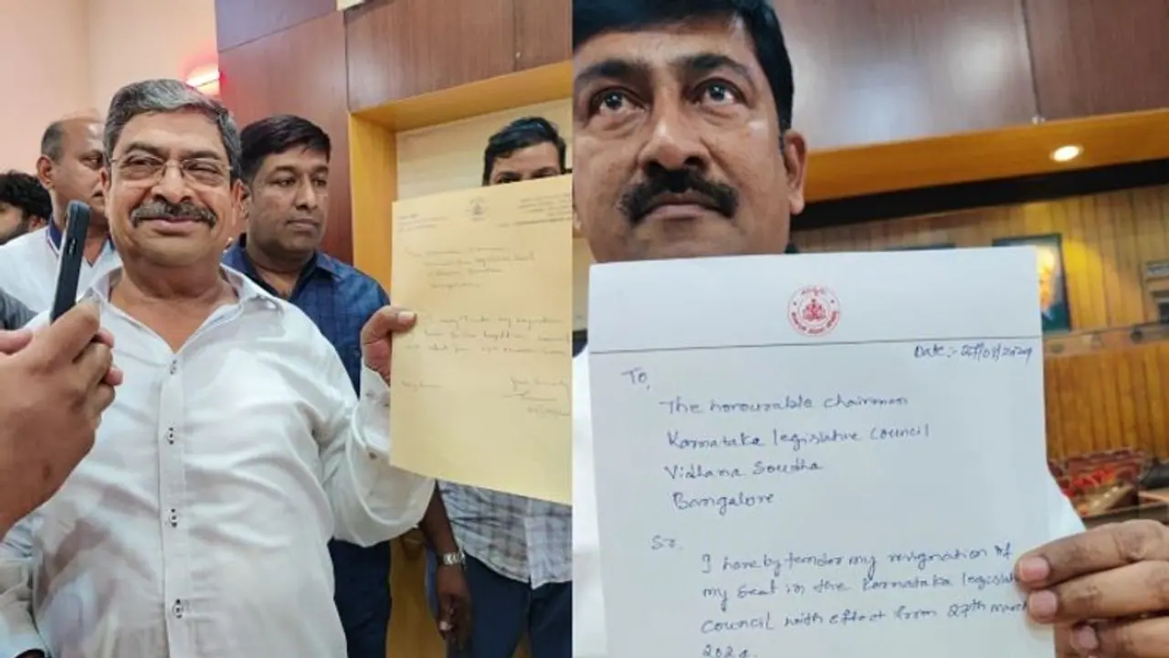 Karnataka: Tension in Congress as MLAs, MLCs threaten to quit if Kolar LS ticket goes to Muniyappa family Karnataka: Tension in Congress as MLAs, MLCs threaten to quit if Kolar LS ticket goes to Muniyappa family