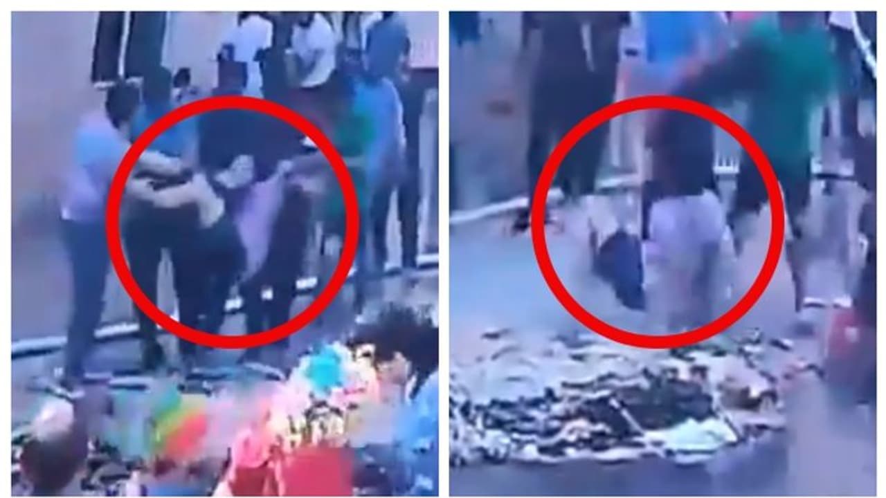 തീക്കനലിലേക്ക് ആൺകുട്ടിയെ വലിച്ചെറിഞ്ഞ സംഭവത്തിന്‍റെ വീഡിയോ വൈറല്‍; വിശദീകരണവുമായി പൊലീസ്