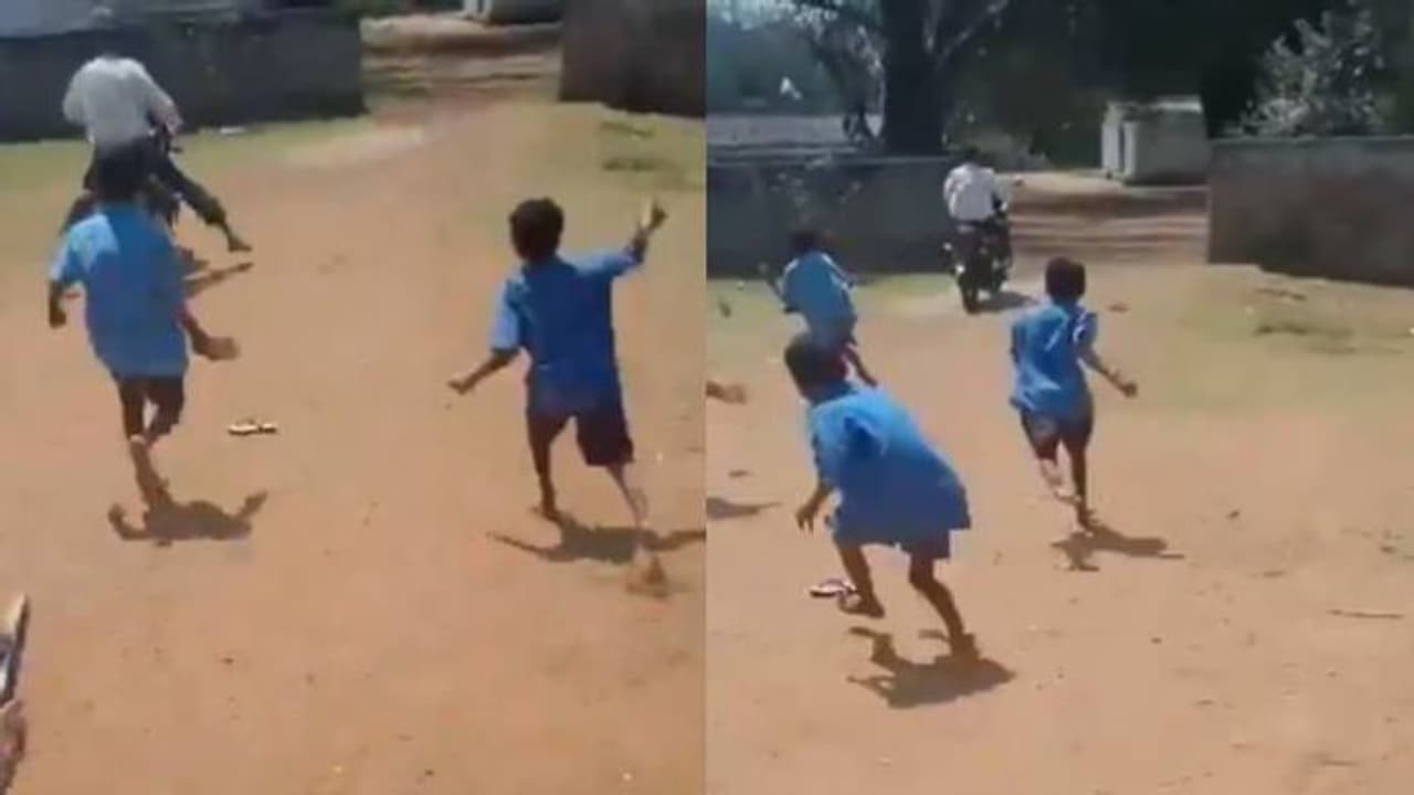 സഹിച്ച് മടുത്തു, കുടിച്ചെത്തിയ അധ്യാപകനെ ചെരിപ്പൂരിയെറിഞ്ഞ് സ്കൂളിൽ നിന്നോടിച്ച് വിദ്യാർത്ഥികൾ സഹിച്ച് മടുത്തു, കുടിച്ചെത്തിയ അധ്യാപകനെ ചെരിപ്പൂരിയെറിഞ്ഞ് സ്കൂളിൽ നിന്നോടിച്ച് വിദ്യാർത്ഥികൾ