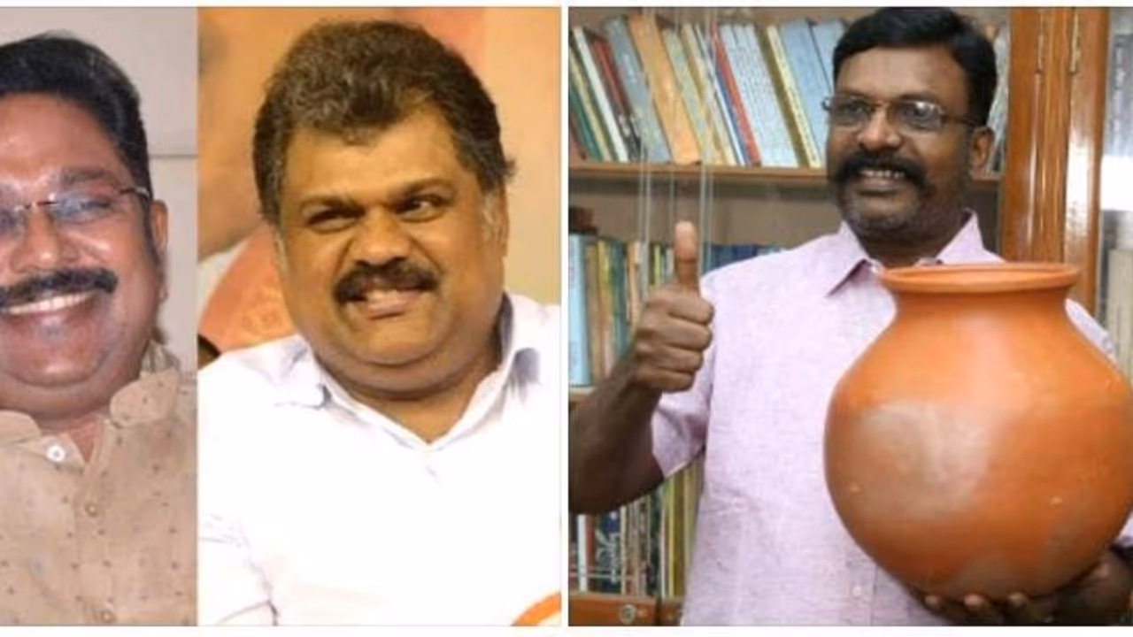 VCK Symbol : பானை சின்னத்தில் 1 MP, 4 MLA... குக்கரிலும், சைக்கிளிலும் எத்தனை MP, MLA உள்ளனர்? விசிக கேள்வி VCK Symbol : பானை சின்னத்தில் 1 MP, 4 MLA... குக்கரிலும், சைக்கிளிலும் எத்தனை MP, MLA உள்ளனர்? விசிக கேள்வி