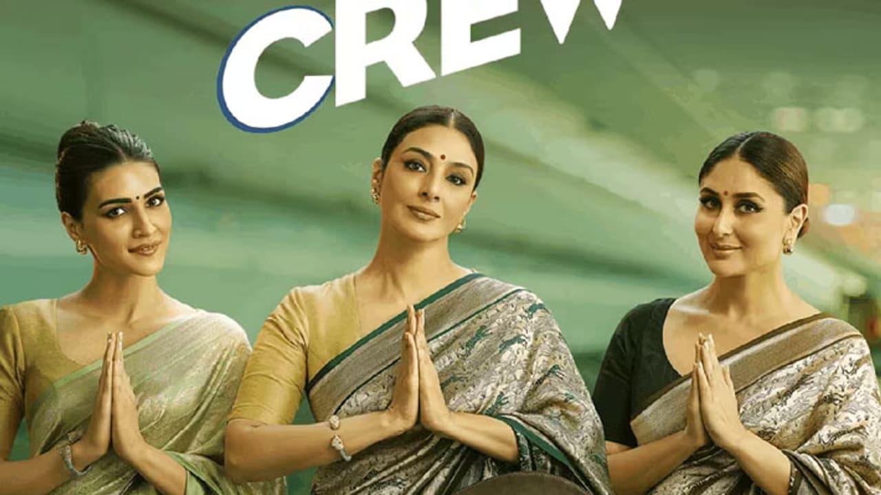 'Crew' review: Is Kareena Kapoor, Kriti Sanon, Tabu starrer film worth watching? 'Crew' review: Is Kareena Kapoor, Kriti Sanon, Tabu starrer film worth watching?