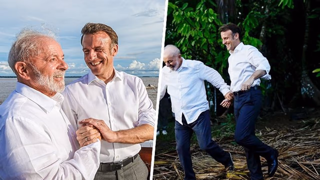 'Diplomatic visit or pre wedding shoot in the Amazon?': Macron, Lula's photos spark social media frenzy