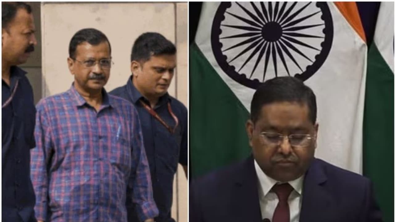 കെജ്രിവാളിന്റെ അറസ്റ്റ്: 'അമേരിക്കയുടെ പ്രസ്താവന അംഗീകരിക്കാനാകില്ല', പ്രതിഷേധമറിയിച്ച് ഇന്ത്യ കെജ്രിവാളിന്റെ അറസ്റ്റ്: 'അമേരിക്കയുടെ പ്രസ്താവന അംഗീകരിക്കാനാകില്ല', പ്രതിഷേധമറിയിച്ച് ഇന്ത്യ