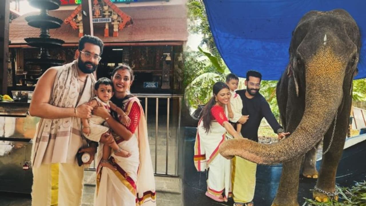 'ഒരു ഗുരുവായൂർ യാത്ര', ചിത്രങ്ങളുമായി മൃദുലയും യുവയും 'ഒരു ഗുരുവായൂർ യാത്ര', ചിത്രങ്ങളുമായി മൃദുലയും യുവയും