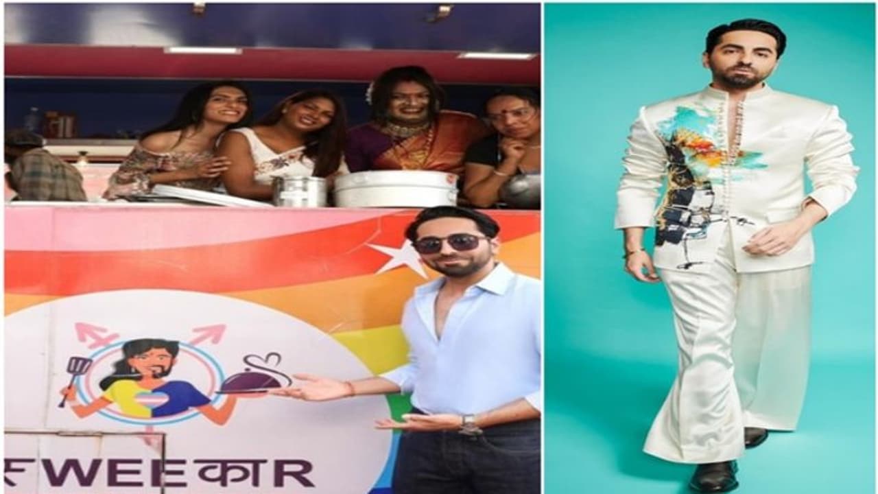 Ayushmann Khurrana launches food truck initiative in Chandigarh to empower trans community