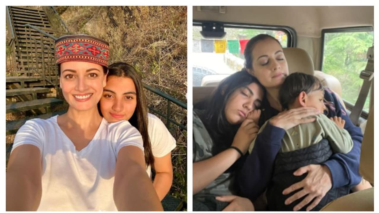 'I carry your heart in my heart...', Dia Mirza wishes step daughter Samaira with heartfelt pictures