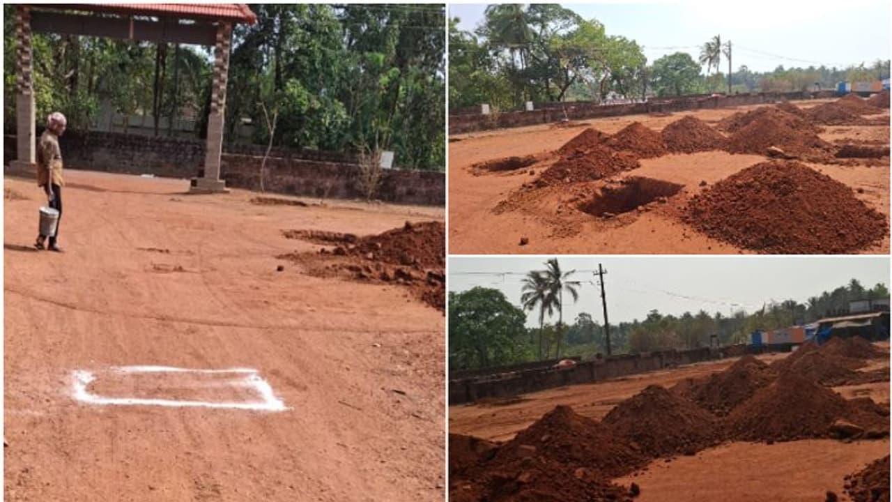 ക്രിക്കറ്റ് കളി തടയാൻ ക്ഷേത്ര മൈതാനത്ത് ഭരണസമിതി കുഴികുത്തി; പക തീര്‍ക്കലെന്ന് യുവാക്കള്‍