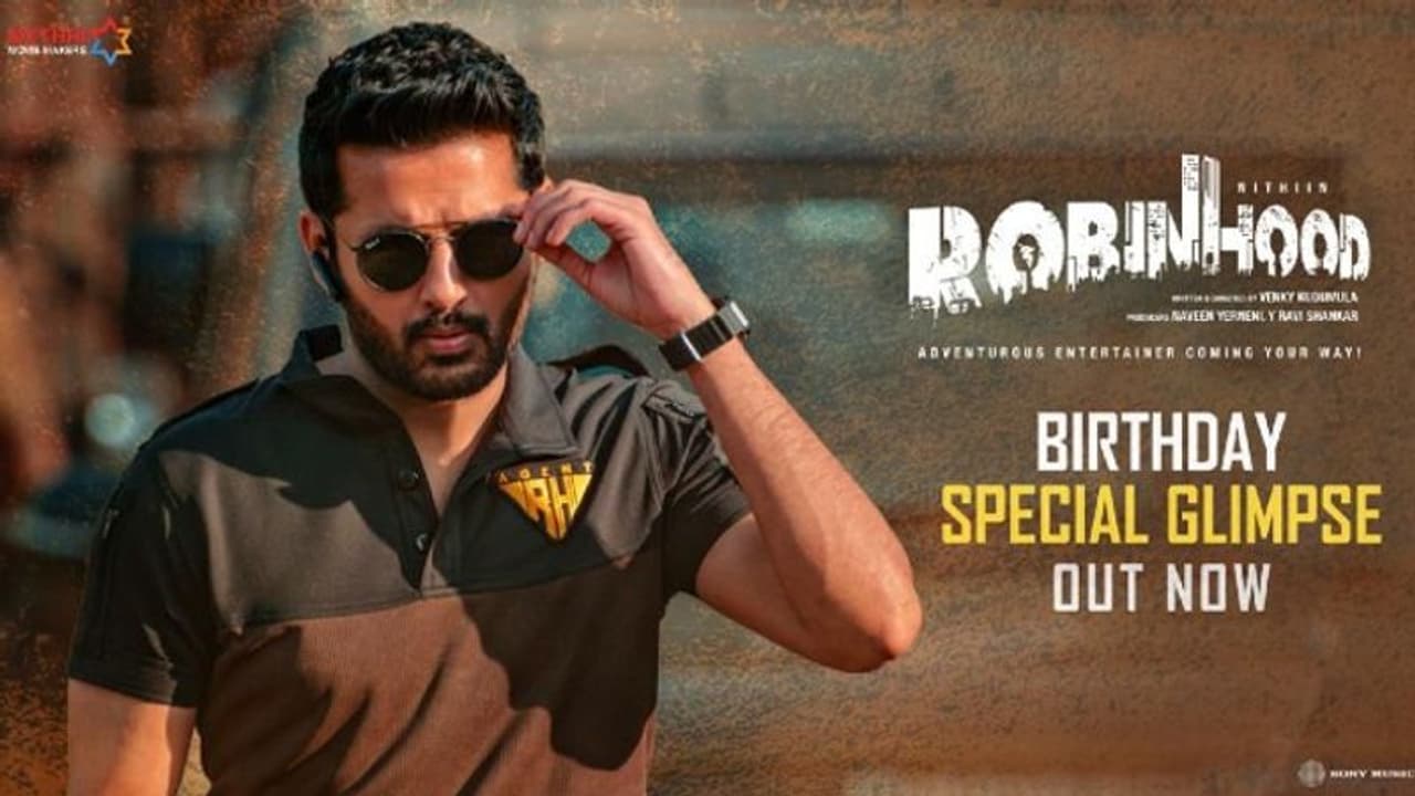 Robinhood Special Glimpse : నితిన్ ‘రాబిన్ హుడ్’.. పుట్టిన రోజు స్పెషల్ గ్లింప్స్ తో భలే ట్విస్ట్ ఇచ్చారుగా!
