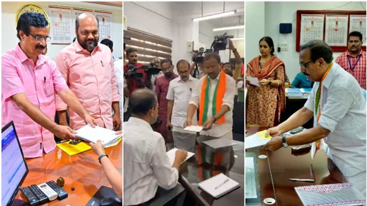 ഇന്ന് നാമനിര്ദ്ദേശ പത്രിക സമര്പ്പിച്ചത് 20 പേര്; പട്ടിക ഇങ്ങനെ ഇന്ന് നാമനിര്ദ്ദേശ പത്രിക സമര്പ്പിച്ചത് 20 പേര്; പട്ടിക ഇങ്ങനെ