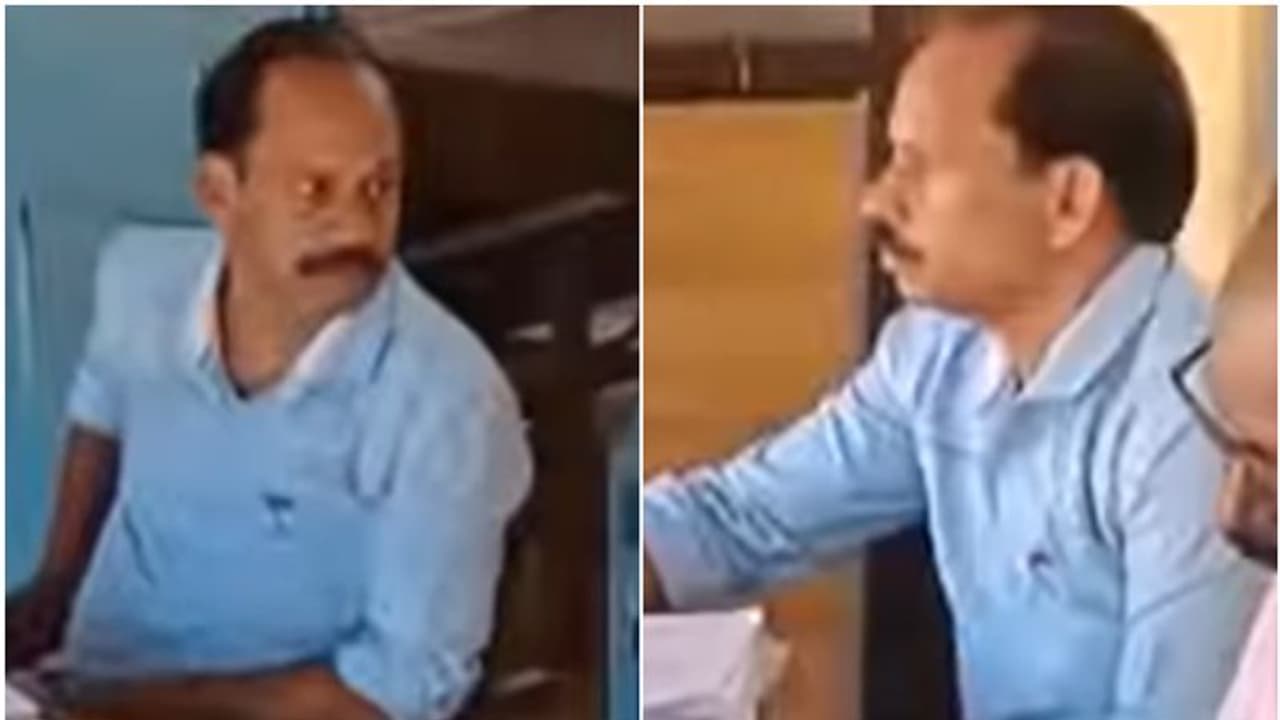 ഒരു മയവുമില്ലാതെ ചോദിച്ചങ്ങ് വാങ്ങുവാ! കൈക്കൂലി തുക പറഞ്ഞുറപ്പിച്ചു, കയ്യോടെ കുടുക്കാൻ വലവിരിച്ചത് അറിഞ്ഞില്ല ഒരു മയവുമില്ലാതെ ചോദിച്ചങ്ങ് വാങ്ങുവാ! കൈക്കൂലി തുക പറഞ്ഞുറപ്പിച്ചു, കയ്യോടെ കുടുക്കാൻ വലവിരിച്ചത് അറിഞ്ഞില്ല