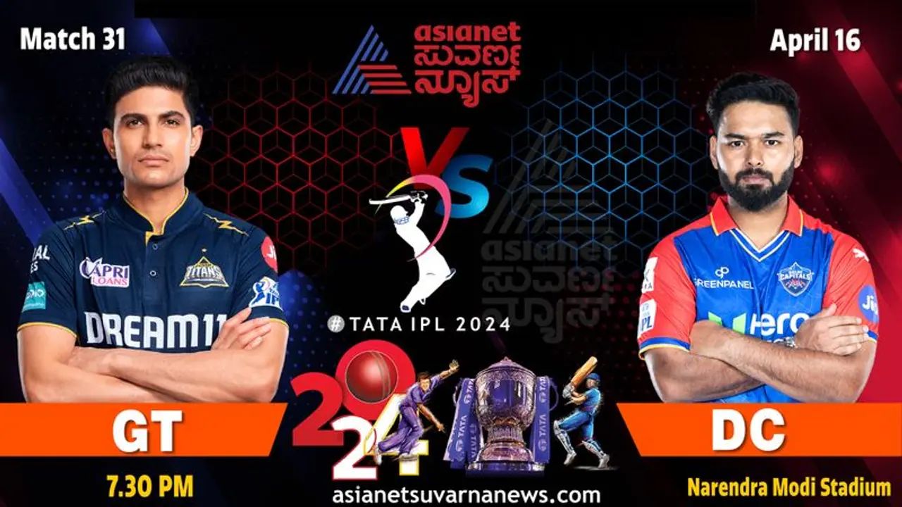 IPL 2024: Gujarat Titans and Delhi Capitals battle for consistency at the Narendra Modi Stadium