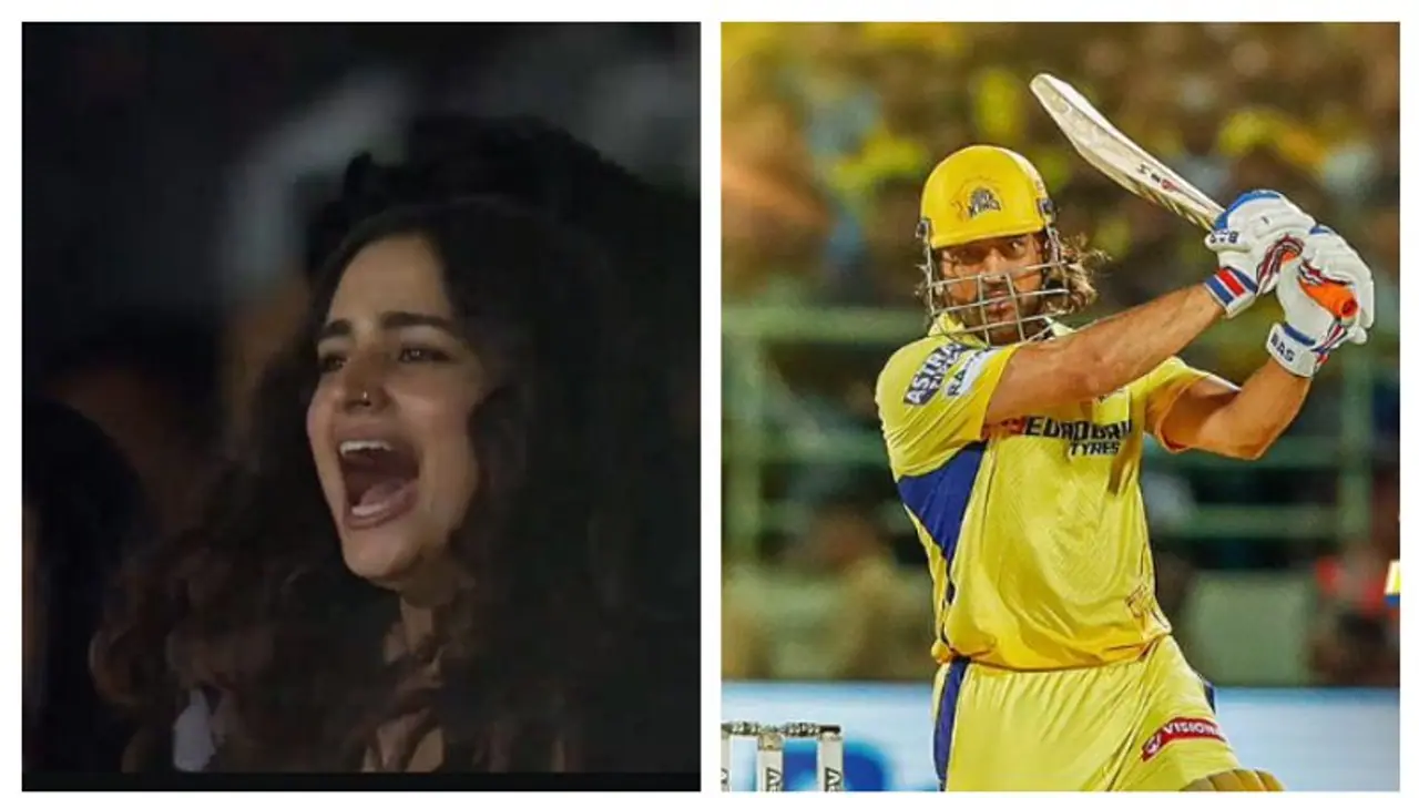 IPL 2024: Big Boss 17 contestant Ayesha Khan cheers for MS Dhoni during CSK Vs DC match [ WATCH]