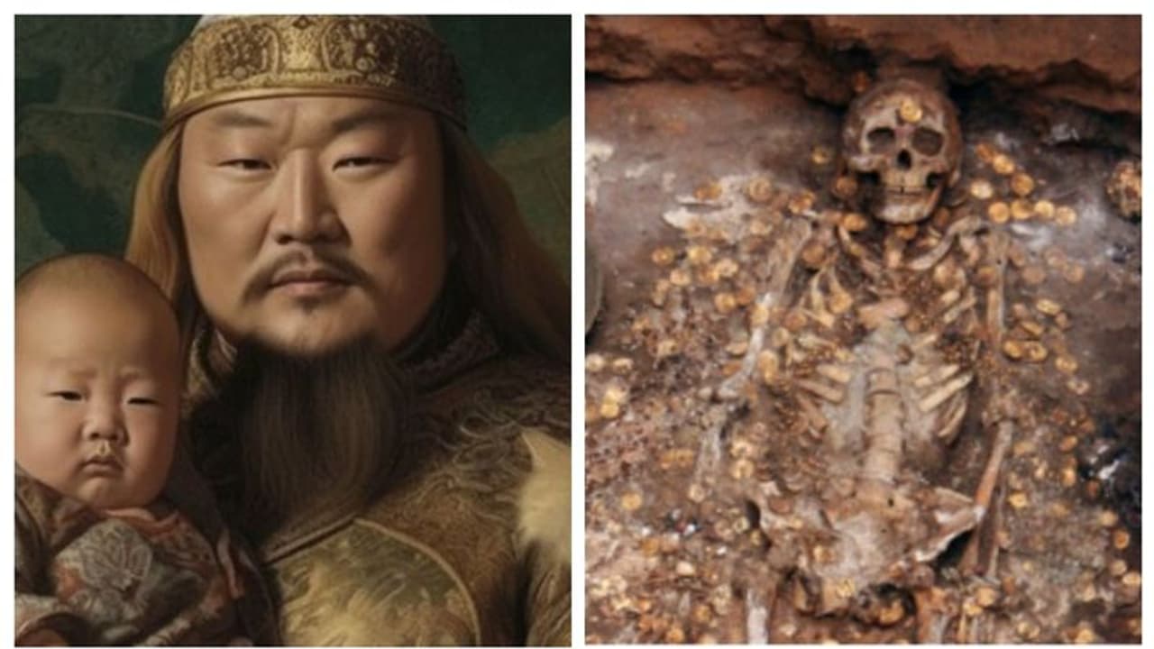 ചെങ്കിസ് ഖാന്‍റെ ശവകുടീരം കണ്ടെത്തി; ഒപ്പം അളവറ്റ നിധി, 68 പുരുഷന്മാർ, 16 സ്ത്രീകൾ, 12 കുതിരകളുടെ അസ്ഥികൂടവും 