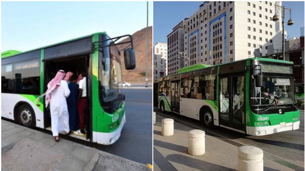 മദീനയിൽ ഷട്ടിൽ ബസുകളുടെ സമയം നീട്ടി മദീനയിൽ ഷട്ടിൽ ബസുകളുടെ സമയം നീട്ടി